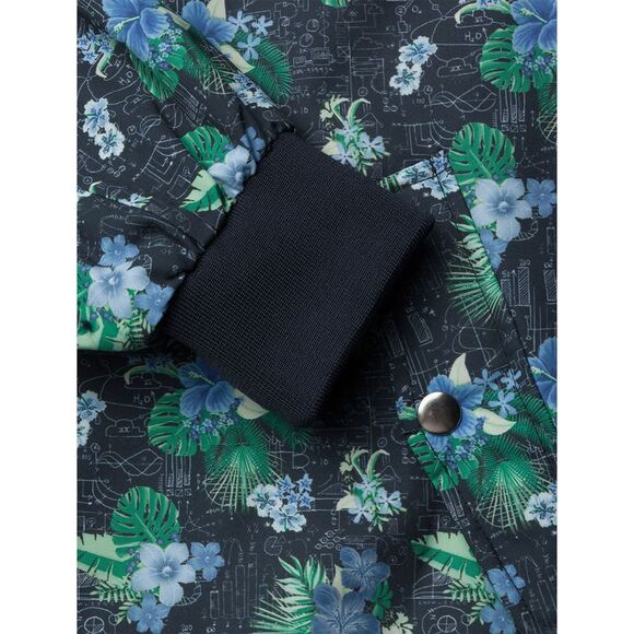 Knowledge Cotton Apparel Mens Print Pilot Bomber Jacket X-Large Total Eclipse - Picture 5 of 6